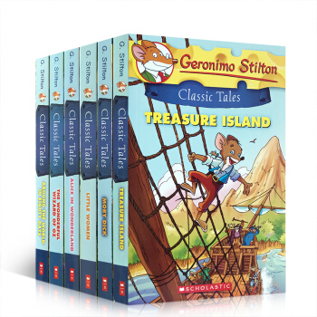 英文原版老鼠記者版兒童小說 Geronimo Stilton Classic Tales1-6冊 pdf epub mobi 電子書 下載