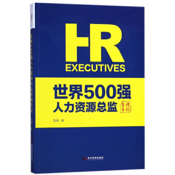 世界500强人力资源总监管理手记 pdf epub mobi 电子书 下载