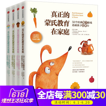 正版真正的蒙氏教育在家庭--数学思维+探索认知+沟通合作+语言表达（全5册）全美官方版教育儿童书籍3 pdf epub mobi 电子书 下载