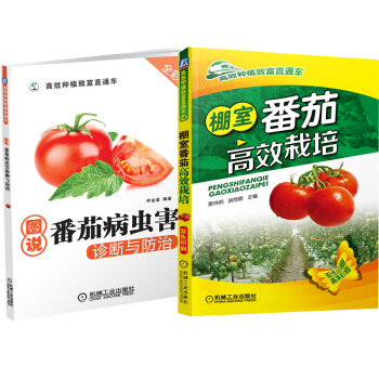 棚室番茄高效栽培+图说番茄病虫害诊断与防治 高效种植番茄书籍 西红柿栽培技术大全书籍 大棚蔬菜栽培 pdf epub mobi 电子书 下载