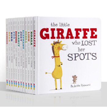 英文原版 Little Zebra Who Lost His Stripes 12本套裝紙闆書 pdf epub mobi 電子書 下載