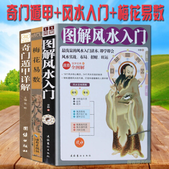 奇门遁甲详解 梅花易数 图解风水入门 风水书籍3册易经梅花易数 算卦卜卦风水预测易经入门 pdf epub mobi 电子书 下载