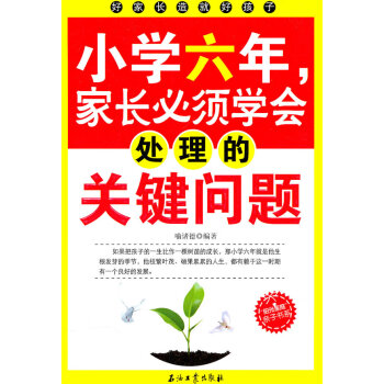 小學六年，傢長必須學會處理的關鍵問題 pdf epub mobi 電子書 下載