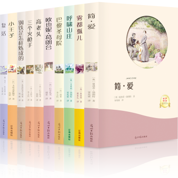 世界十大名著套装10册简爱+巴黎圣母院呼啸山庄复活 pdf epub mobi 电子书 下载