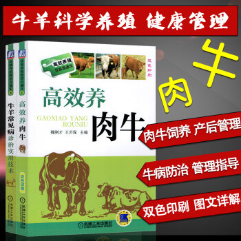 高效养牛技术 肉牛病害诊断与防治 牛羊养殖技术大全 养殖书籍 养牛技术书 牛羊养殖书 养牛技术大全 pdf epub mobi 电子书 下载