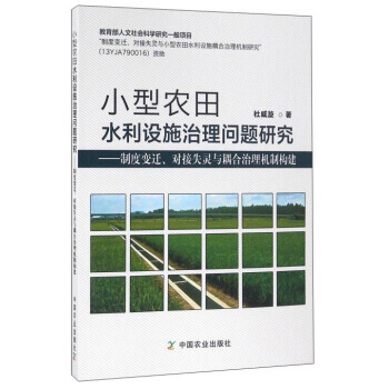 小型农田水利设施治理问题研究：制度变迁、对接失灵与耦合治理机制构建978710921697 pdf epub mobi 电子书 下载
