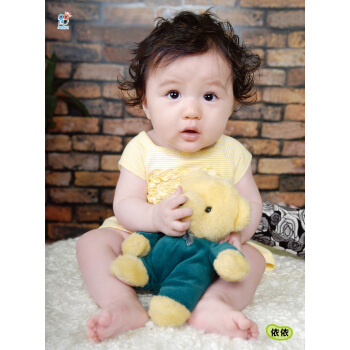 宝宝海报照片宝宝画报漂亮可爱男婴儿画像孕妇备孕胎教图片墙贴画 宝宝挂图：依依 pdf epub mobi 电子书 下载