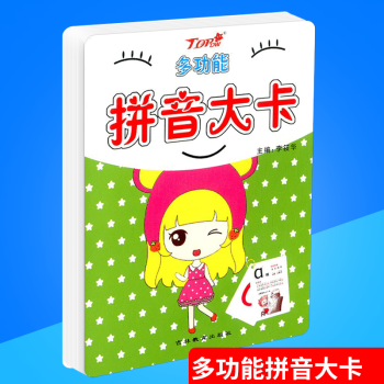多功能拼音大卡 小学生声母韵母整体认读幼儿成长宝典注音卡片拼读练习册四声练习生字字母认读学前幼儿园 pdf epub mobi 电子书 下载
