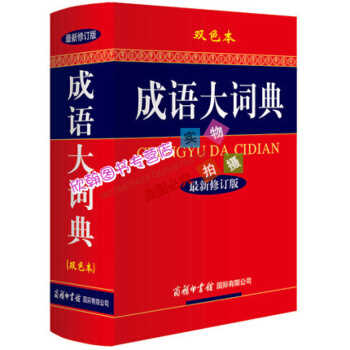 成語大詞典(最新修訂版)(雙色本) 初高中大小學生成人常備工具書 全功能字典 多功能同義近義反義詞典
