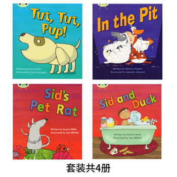 培生英文原版进口自然拼读儿童阅读 Phonics bug Level4套装（共4册）Sound:ck pdf epub mobi 电子书 下载