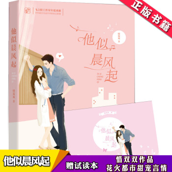 新書預訂 他似晨風起 惜雙雙作品 花火都市甜寵言情小說書籍 都市情感校園青春文學愛情甜文小說言情小書 pdf epub mobi 電子書 下載