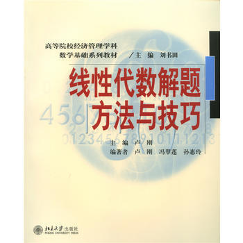 线性代数解题方法与技巧 pdf epub mobi 电子书 下载