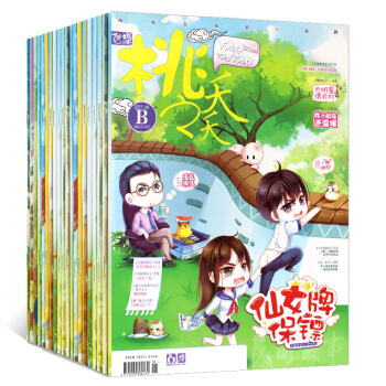 桃之夭夭雜誌2017年5/6AB共4本打包花火係列魅力文化校園言情期刊過期雜誌