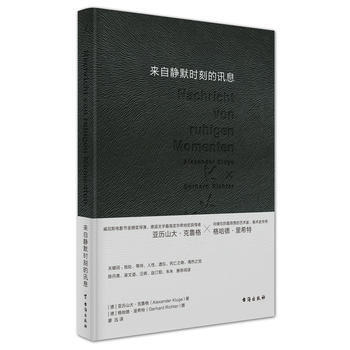 来自静默时刻的讯息 [德]亚历山大·克鲁格、[德]格哈德·里希特 978751681038 pdf epub mobi 电子书 下载