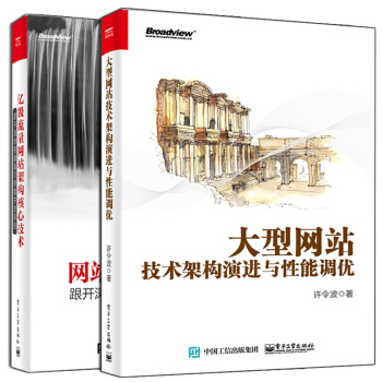 预售包邮大型网站技术架构演进与性能优化+亿级流量网站架构核心技术 跟开涛学搭建高可用高并发系统 2册 pdf epub mobi 电子书 下载