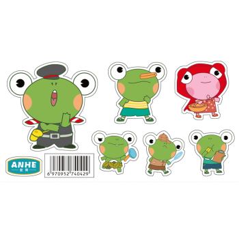 買贈拍下 安荷 青蛙不乾膠貼紙係列 隨機發（單拍不發） pdf epub mobi 電子書 下載