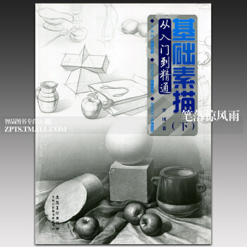 智品 基础素描下从入门到精通 入门自学结构静物绘画零基础学素描美术素描基础教程书绘画铅笔素描基础艺考 图片色 pdf epub mobi 电子书 下载