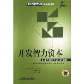 开发智力资本:企业内部智力资本的奥秘 pdf epub mobi 电子书 下载