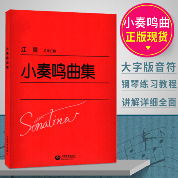 正版 小奏鸣曲集 江晨 大字版 钢琴初学入门教程教材 钢琴书籍基基础教程 钢琴乐谱练习 钢琴曲谱 音 pdf epub mobi 电子书 下载