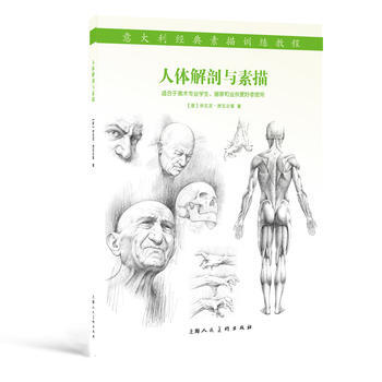 人體解剖與素描---意大利經典素描訓練教程-W 9787532295968 pdf epub mobi 電子書 下載