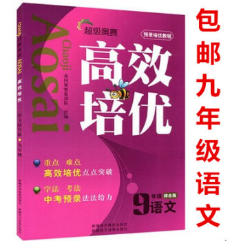 区域奥赛 高效培优九年级语文综合版 预录培优教程初中初三语文重难点手册练习册习题 9年级语文复习辅导 pdf epub mobi 电子书 下载