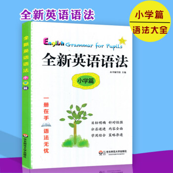 全新英語語法小學篇 趣味英語語法知識 小學生英語語法工具書籍 小學英語語法知識講解 華東師範大學齣版