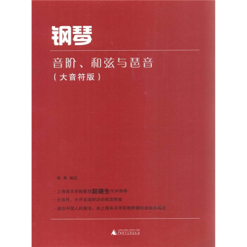 钢琴音阶和弦与琶音 大音符版邵鲁广西师范大学出版社9787549515622 pdf epub mobi 电子书 下载