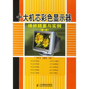 十大機芯彩色顯示器維修精要與實例(冊) pdf epub mobi 電子書 下載