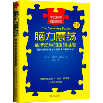 脑力震荡-全球疯的逻辑谜题 pdf epub mobi 电子书 下载