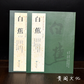 白蕉書法精品集 全兩冊 曆代名傢書法經典套裝 白蕉手跡臨摹賞析 毛筆書法字帖正品