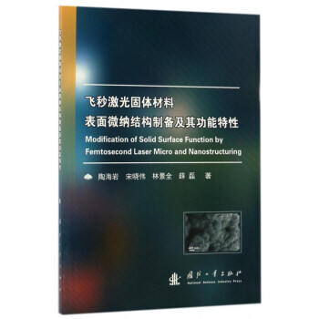 飛秒激光固體材料錶麵微納結構製備及其功能特性 pdf epub mobi 電子書 下載
