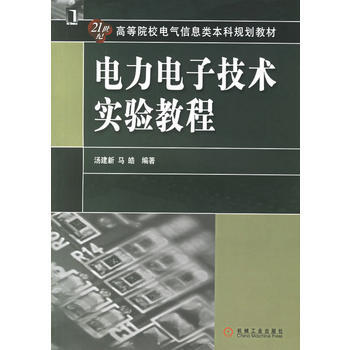 電力電子技術實驗教程 9787111208600 pdf epub mobi 電子書 下載