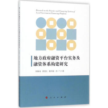 地方政府融资平台实务及融资体系构建研究 pdf epub mobi 电子书 下载