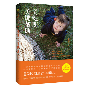 【正版现货】关键期关键帮助儿童教育专家李跃儿作品小巫、胡萍正版家庭教育书籍关于爱、关于家庭教育的经典