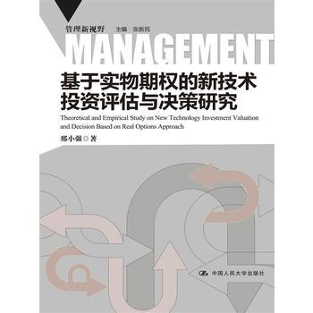 基于实物期权的新技术投资评估与决策研究(管理新视野) pdf epub mobi 电子书 下载