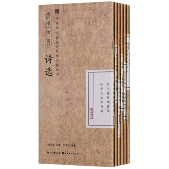 正版 佛理禅言田英章田雪松硬笔楷书描临本 (共6册)诗选本生慧语壁喻偶颂经籍 湖北美术出版社