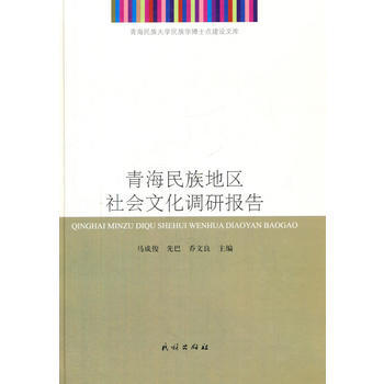 青海民族地区社会文化调研报告 pdf epub mobi 电子书 下载