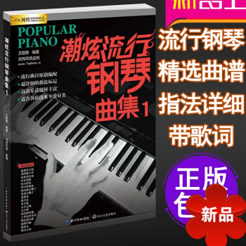 钢琴谱流行曲 初学入门 钢琴曲书 流行歌曲音乐曲谱 经典初学者钢琴乐谱书 钢琴伴奏书籍 带歌词 潮炫 pdf epub mobi 电子书 下载