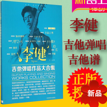 李健吉他弹唱作品大合集书籍 流行歌曲水木年华教材传奇吉他谱 pdf epub mobi 电子书 下载