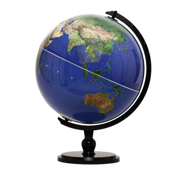 博目地球儀：32cm中文衛星影像地球儀(炫影黑架) pdf epub mobi 電子書 下載