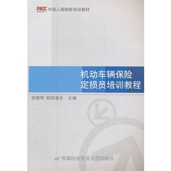 机动车辆保险定损员培训教程 pdf epub mobi 电子书 下载