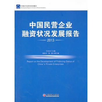 中国民营企业融资状况发展报告(2013) pdf epub mobi 电子书 下载