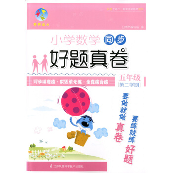正版现货 天天成长 小学数学同步好题真卷 五年级第二学期/5年级下 同步巩固单元练 与课本同步配套上 pdf epub mobi 电子书 下载