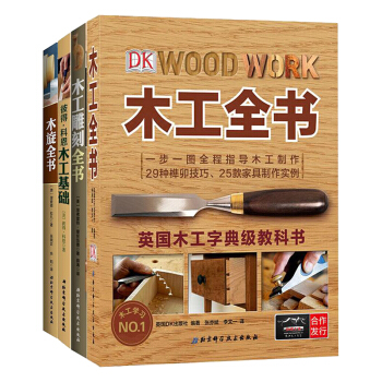 木工書籍全4冊 木工雕刻 全書+木鏇全書+木工全書+彼得科恩木工基礎DIY圖解入門傢具設 pdf epub mobi 電子書 下載