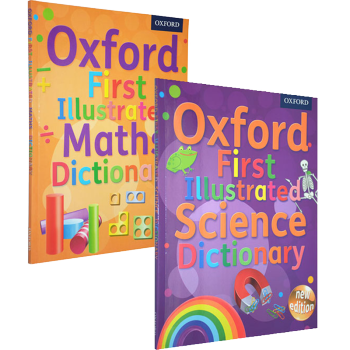 牛津兒童數學科學插圖詞典 2本 Oxford First Illustrated Maths & Science Dictionary pdf epub mobi 電子書 下載