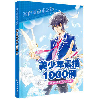 通嚮漫畫傢之路--美少年素描1000例 pdf epub mobi 電子書 下載