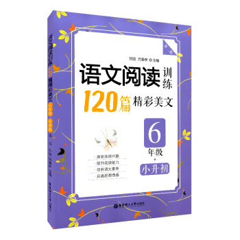 正版现货 小学语文阅读训练120篇精彩美文 第二版 6年级+小升初 华东理工大学出版社 语文提升阅读 pdf epub mobi 电子书 下载